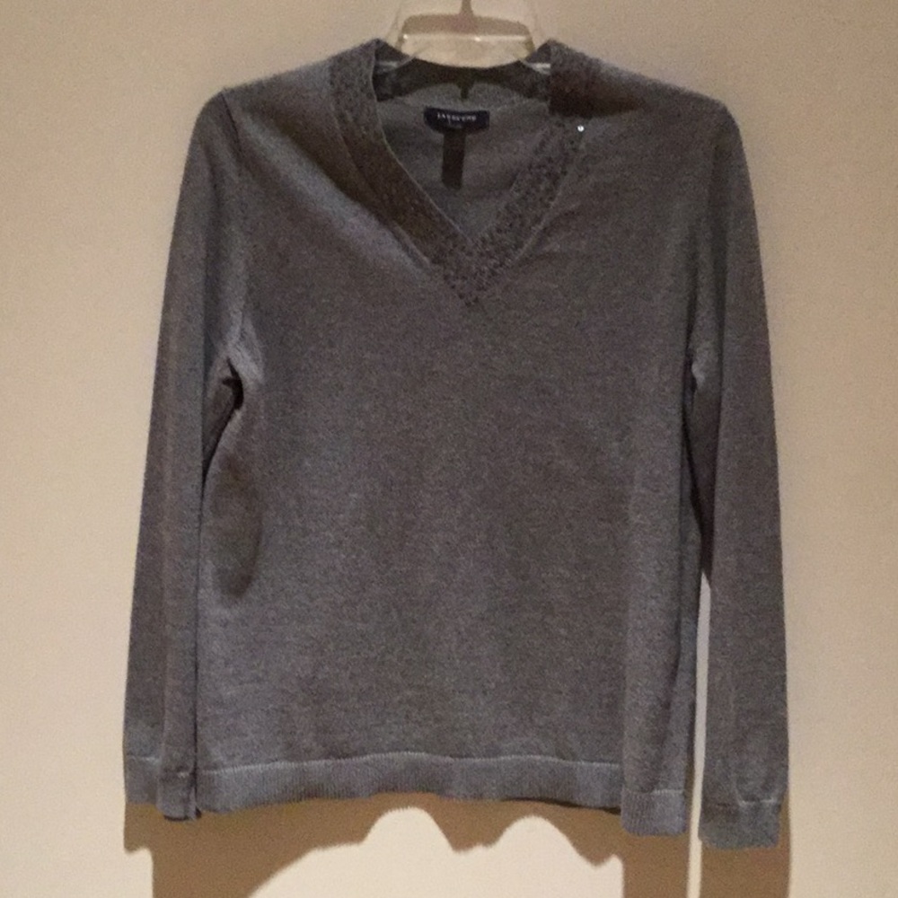 Lands’ End Sequin Detail Sweater